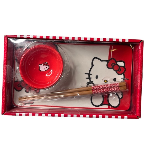 Sanrio Hello Kitty Ceramic Sushi Set - Brand New - Picture 7 of 15